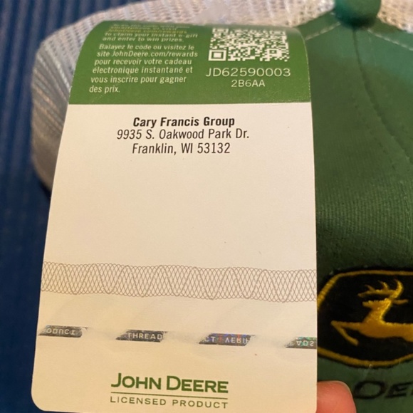 NWT John Deere cap - Picture 2 of 3
